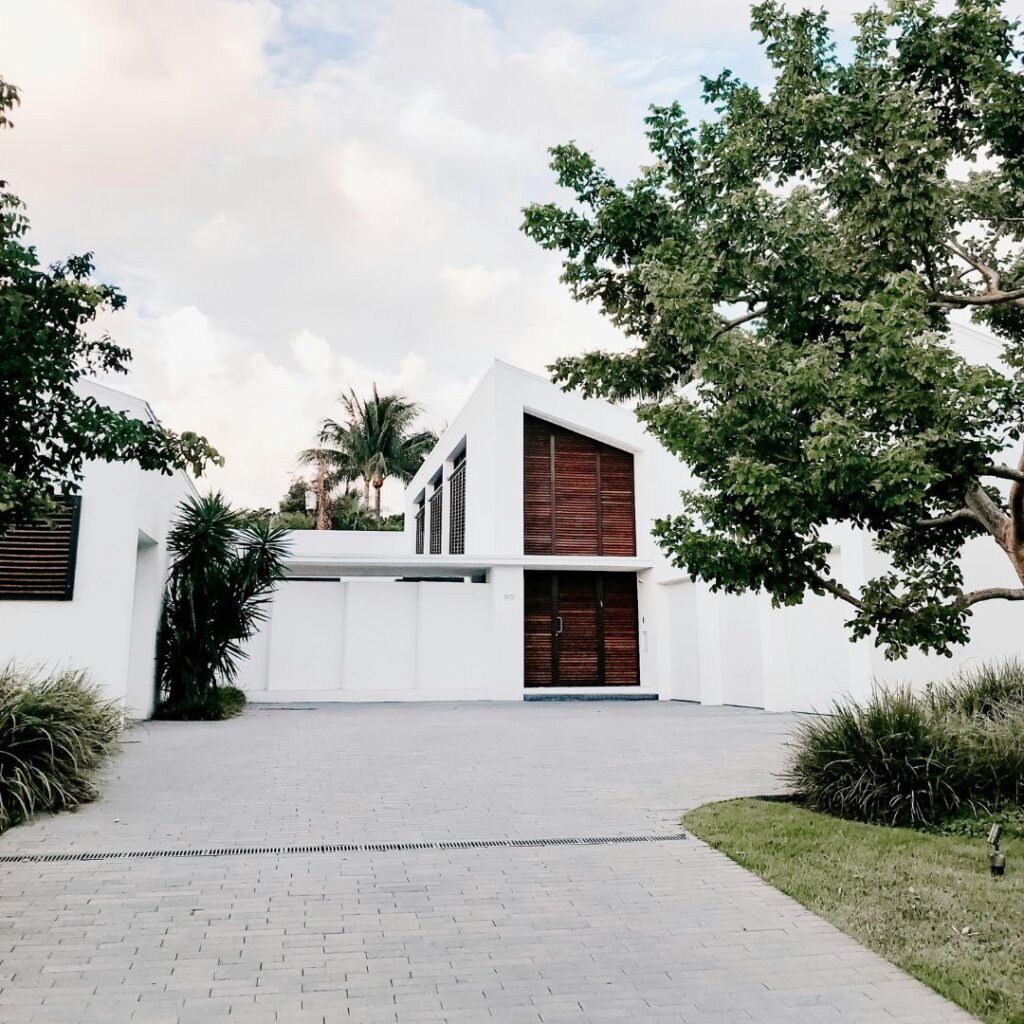 drzwi nowoczesne villa architektoniczne projektowanie