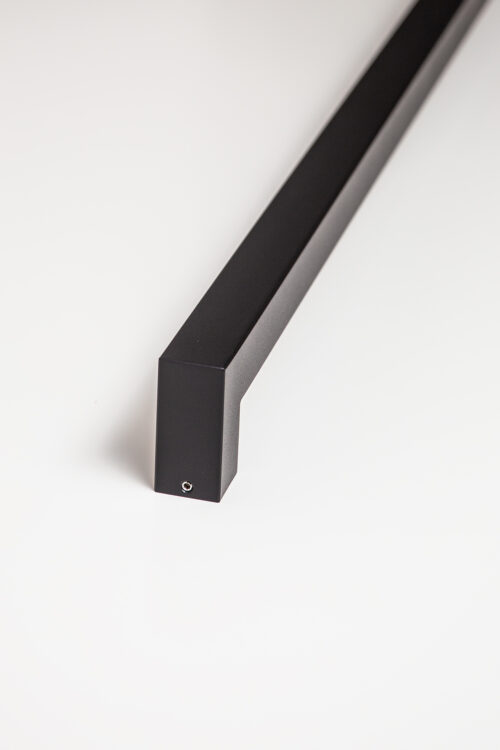 Pochwyt kwadratowy Stilo kolor czarny mat (długość 120 cm / 170 cm / 190 cm)