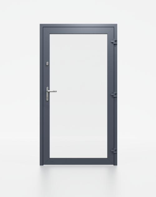 Drzwi aluminiowe 111,5 x 210 cm Aluron AS75 model 1