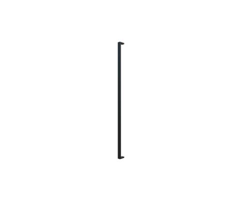 Pochwyt kwadratowy Stilo kolor czarny mat (długość 120 cm / 170 cm / 190 cm)