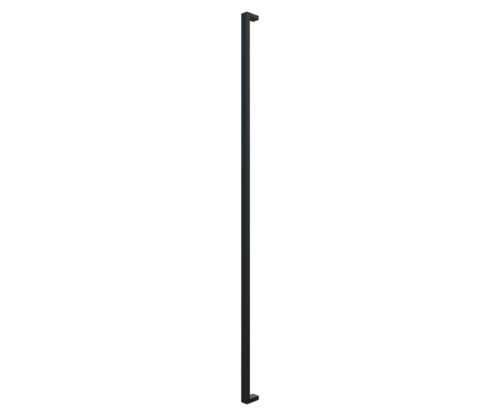 Pochwyt kwadratowy Stilo kolor czarny mat (długość 120 cm / 170 cm / 190 cm)