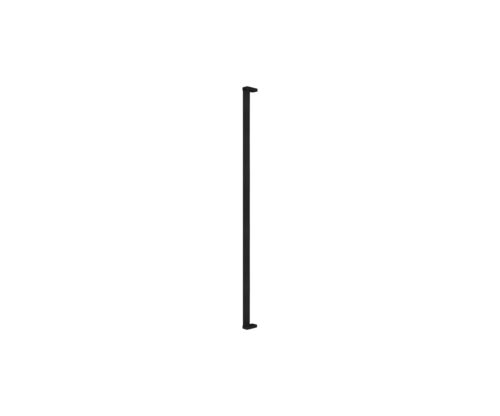 Pochwyt prostokątny Torre kolor czarny F8 (długość 120 cm / 170 cm / 190 cm)