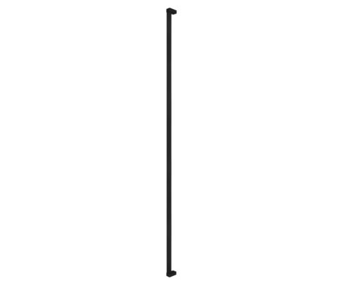 Pochwyt prostokątny Torre kolor czarny F8 (długość 120 cm / 170 cm / 190 cm)