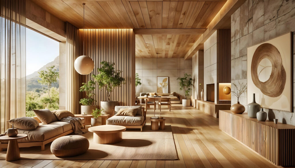 Wnętrze z stylu wellness Wnętrze w stylu wellness