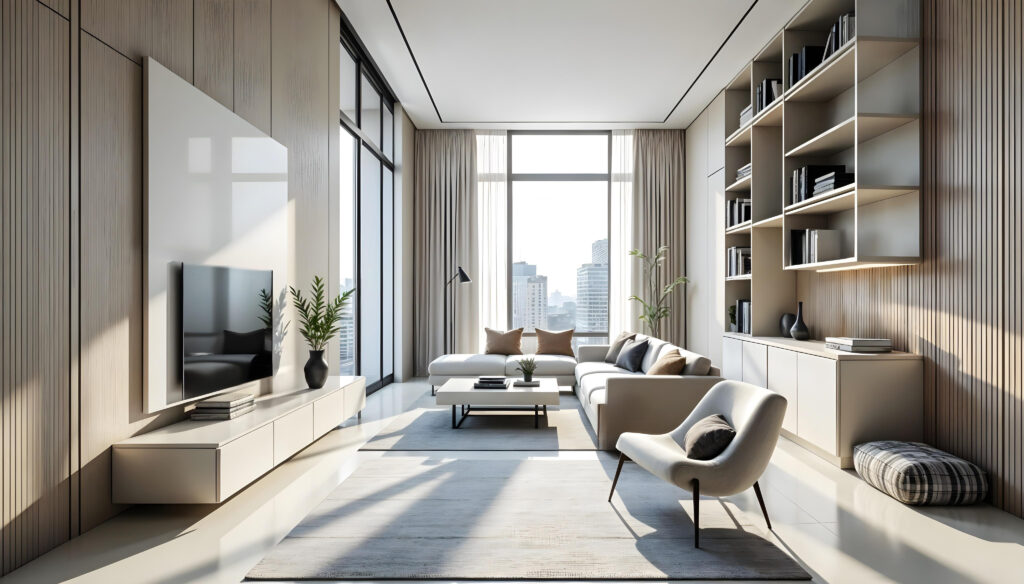 Minimalistyczne wnętrze