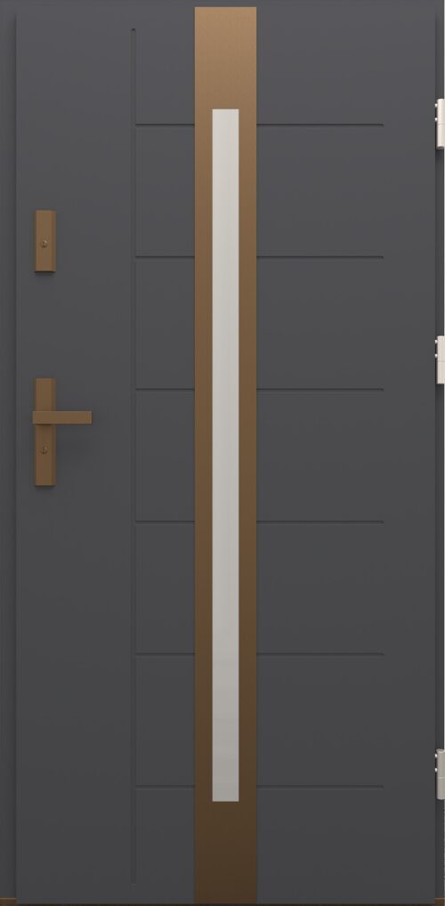 Drzwi zewnętrzne do domu Libre 12 Gold