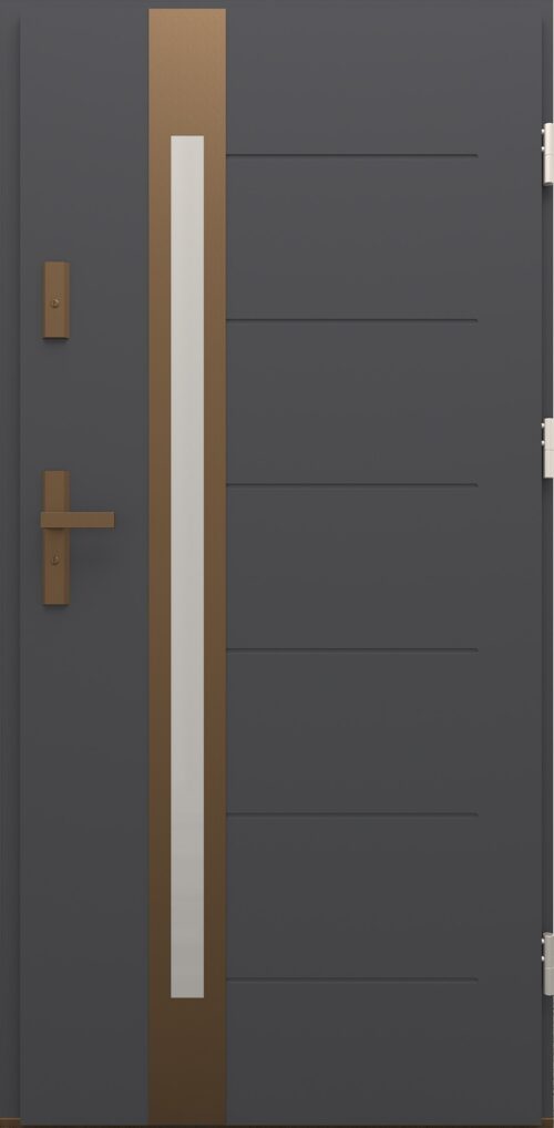 Drzwi zewnętrzne do domu Libre 12B Gold