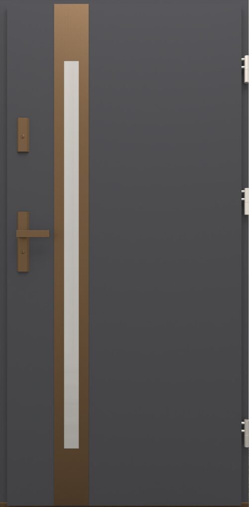 Drzwi zewnętrzne do domu Otto 12B Gold