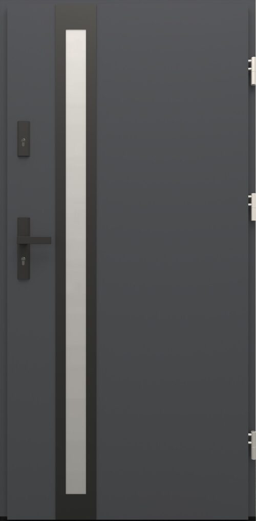 Drzwi zewnętrzne do domu Otto 32B Noir