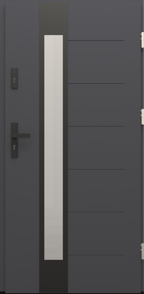 Drzwi zewnętrzne do domu Libre 35B Noir