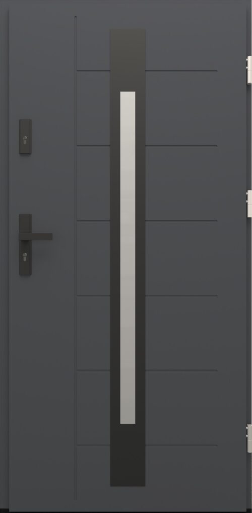 Drzwi zewnętrzne do domu Libre 31 Noir Matt