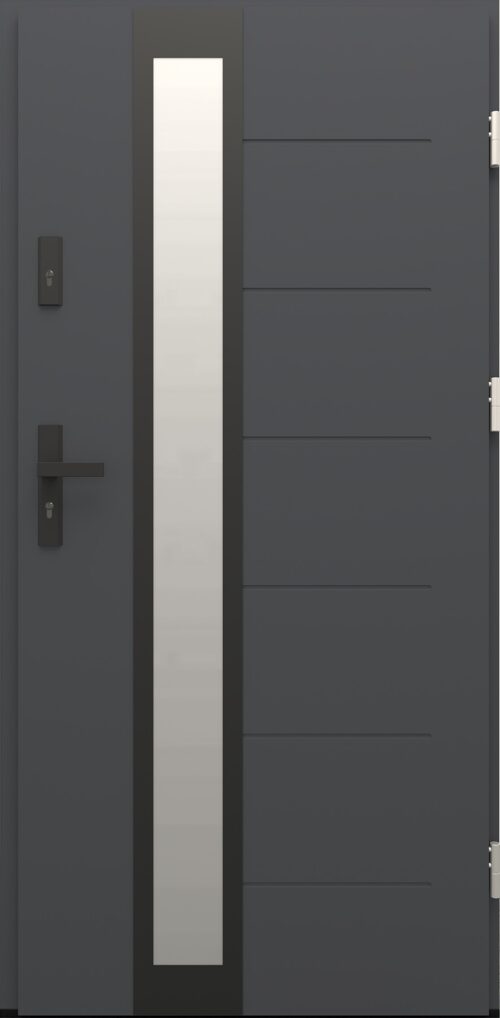 Drzwi zewnętrzne do domu Libre 33B Noir