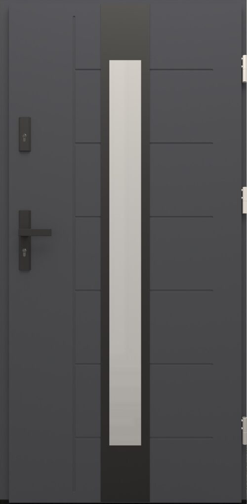 Drzwi zewnętrzne do domu Libre 35 Noir Matt