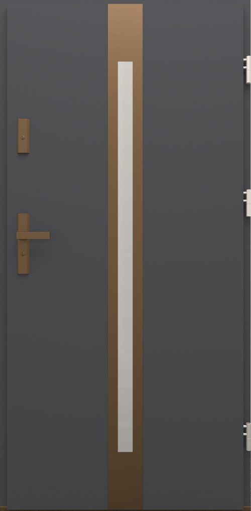 Drzwi zewnętrzne do domu Otto 12 Gold