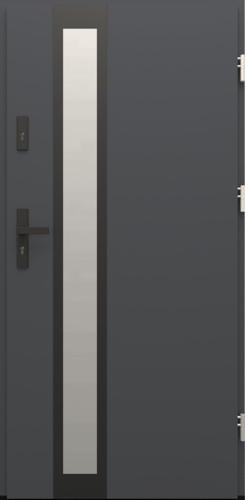 Drzwi zewnętrzne do domu Otto 33B Noir