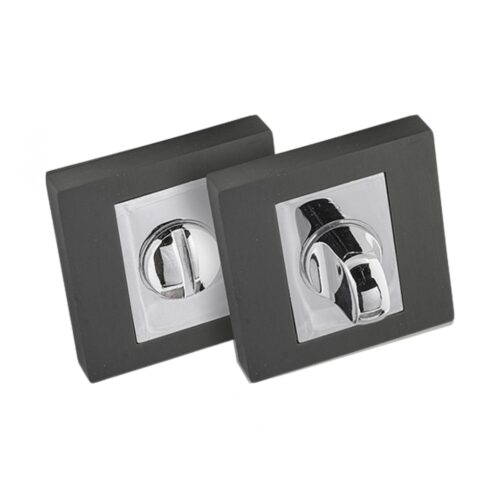 Szyld kwadratowy I w wersji WC kolor grafit chrom