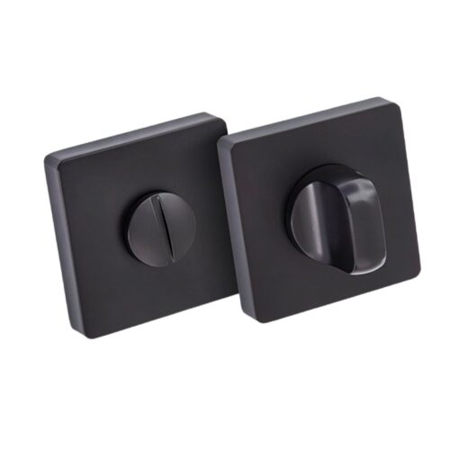 Szyld kwadratowy R w wersji WC kolor czarny