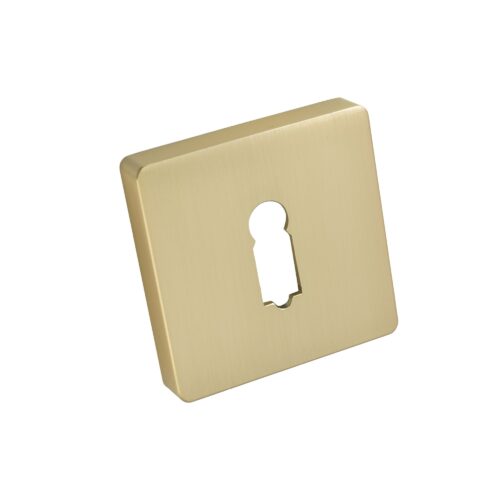 Szyld kwadratowy R w wersji KLUCZ kolor satyna mosiądz