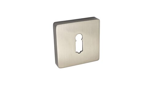 Szyld kwadratowy R w wersji KLUCZ kolor nikiel satyna