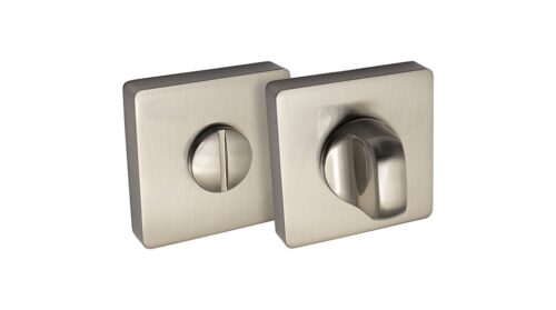 Szyld kwadratowy R w wersji WC kolor nikiel satyna