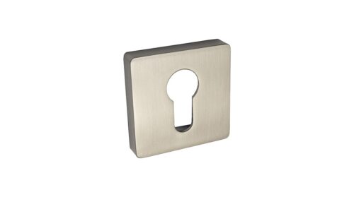 Szyld kwadratowy R w wersji WB kolor nikiel satyna