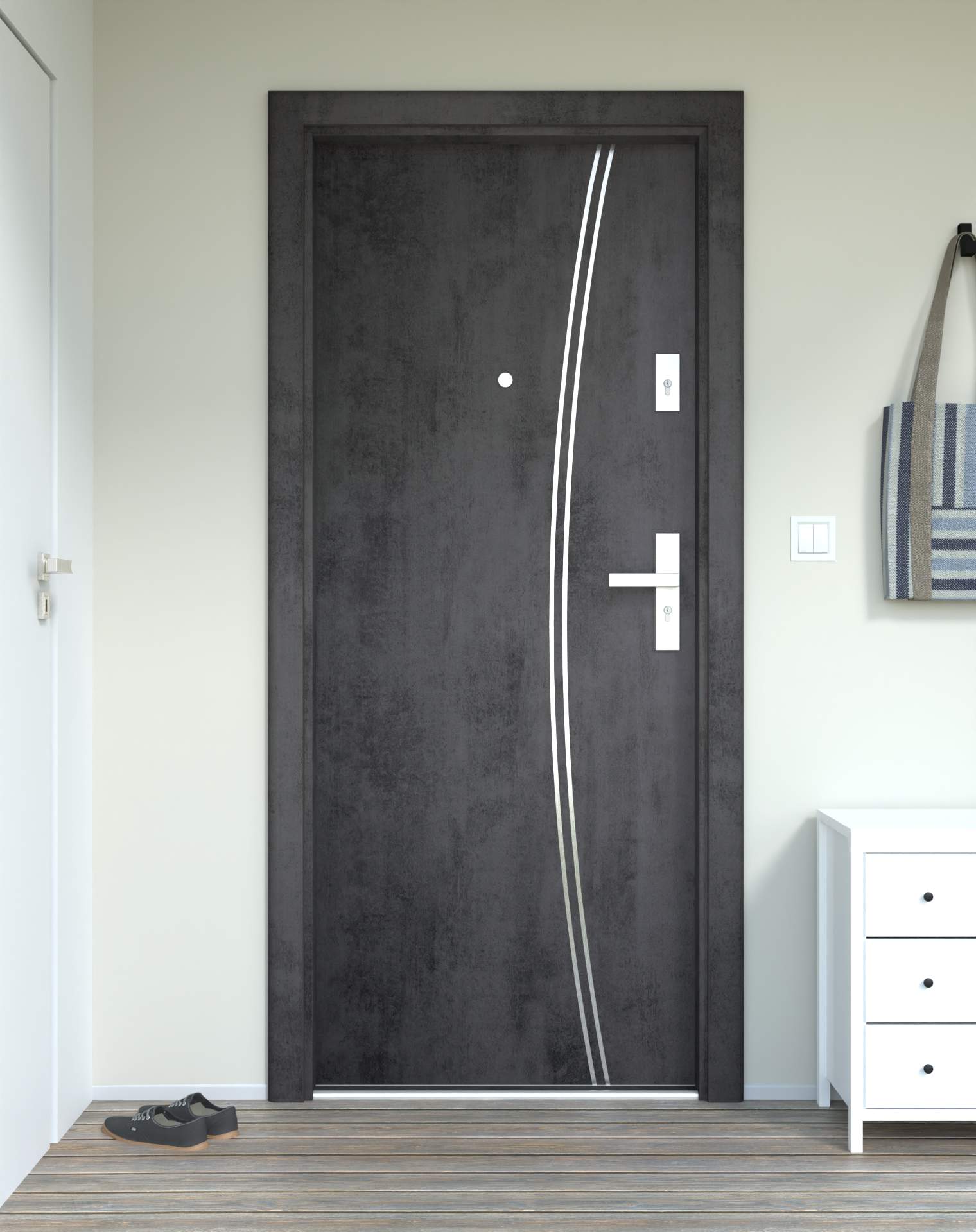 Drzwi wewnątrzklatkowe Bastion A-119