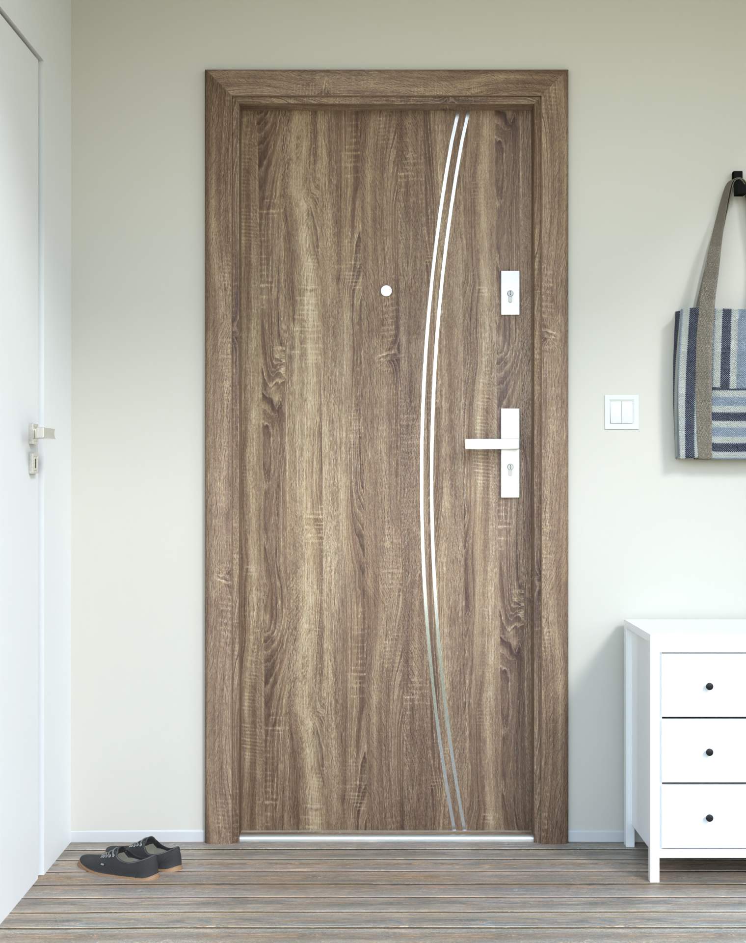 Drzwi wewnątrzklatkowe Bastion A-119