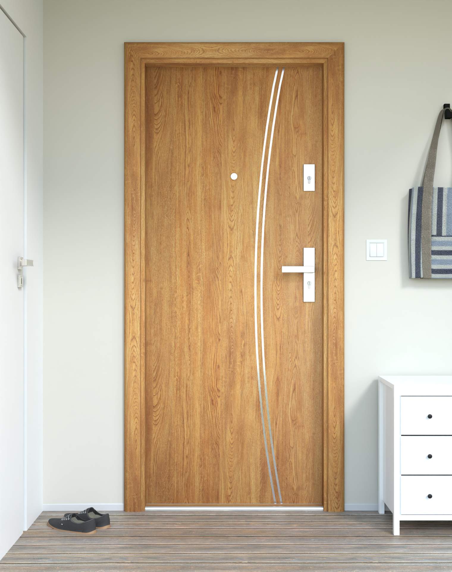 Drzwi wewnątrzklatkowe Bastion A-119