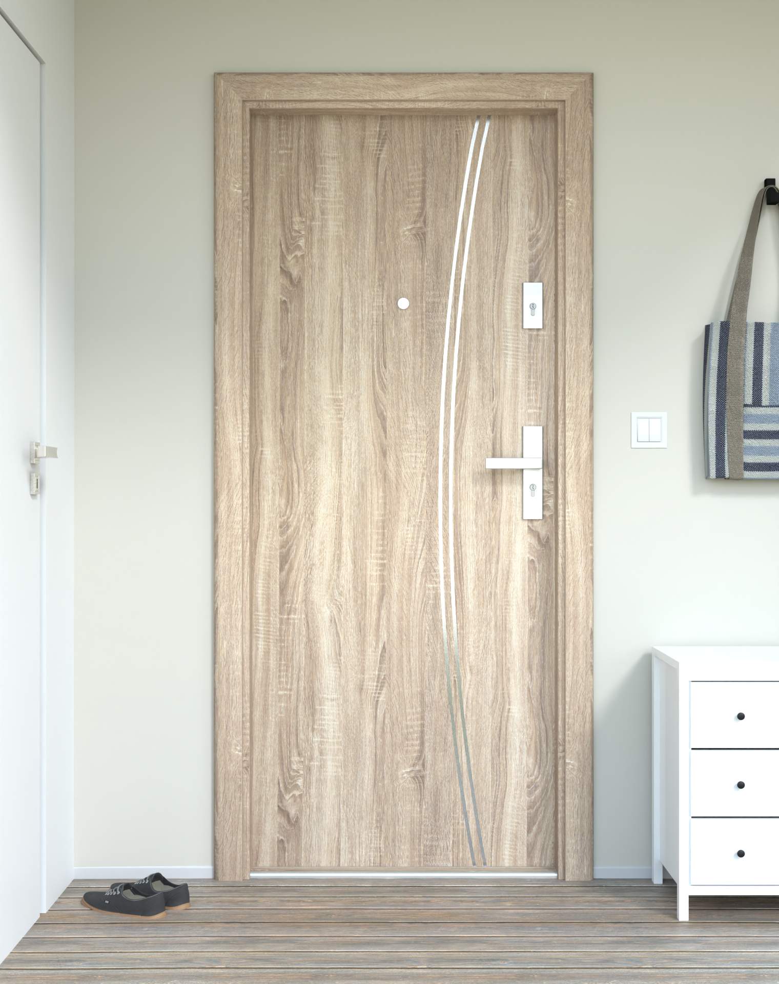 Drzwi wewnątrzklatkowe Bastion A-119