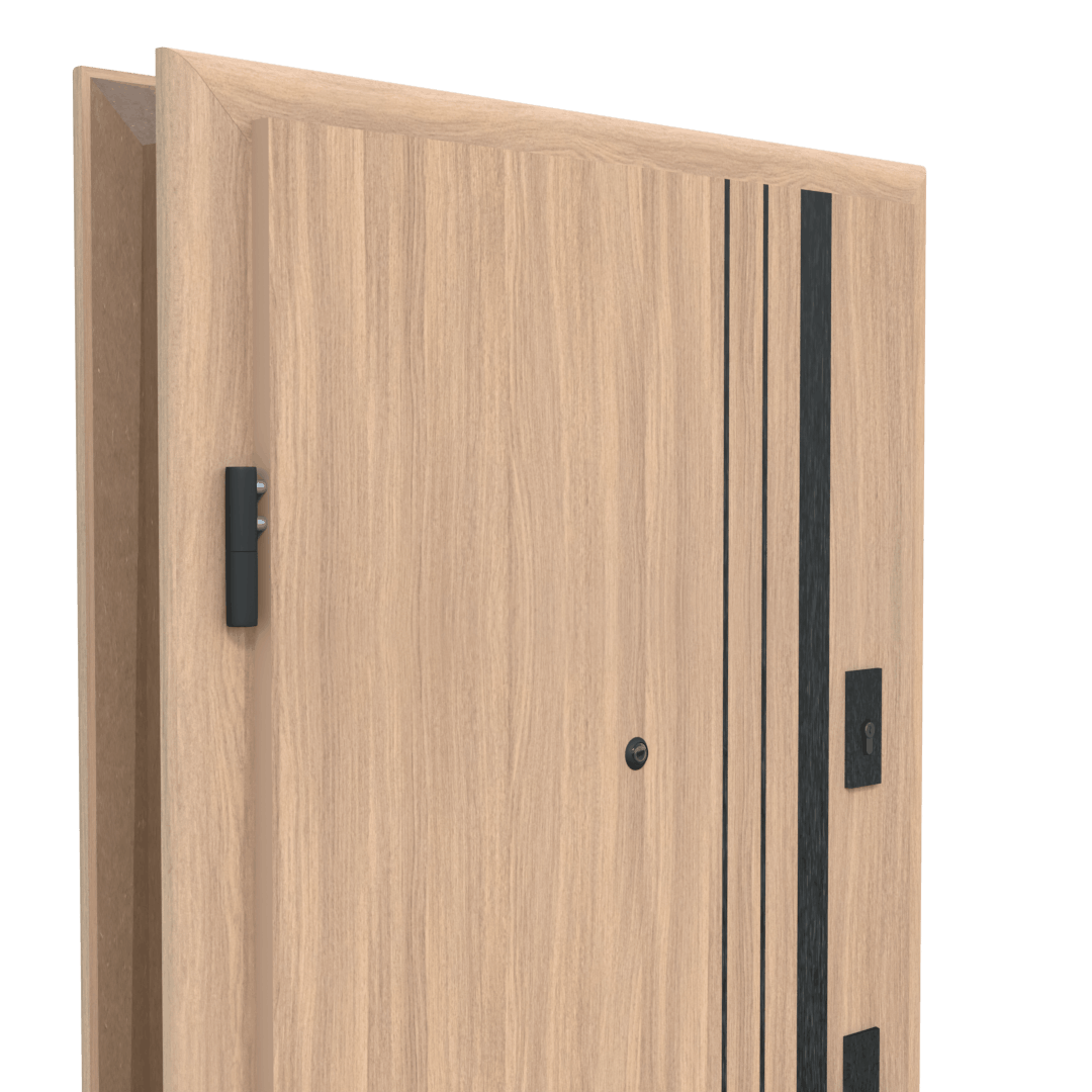 Intarsje Czarne anodowane