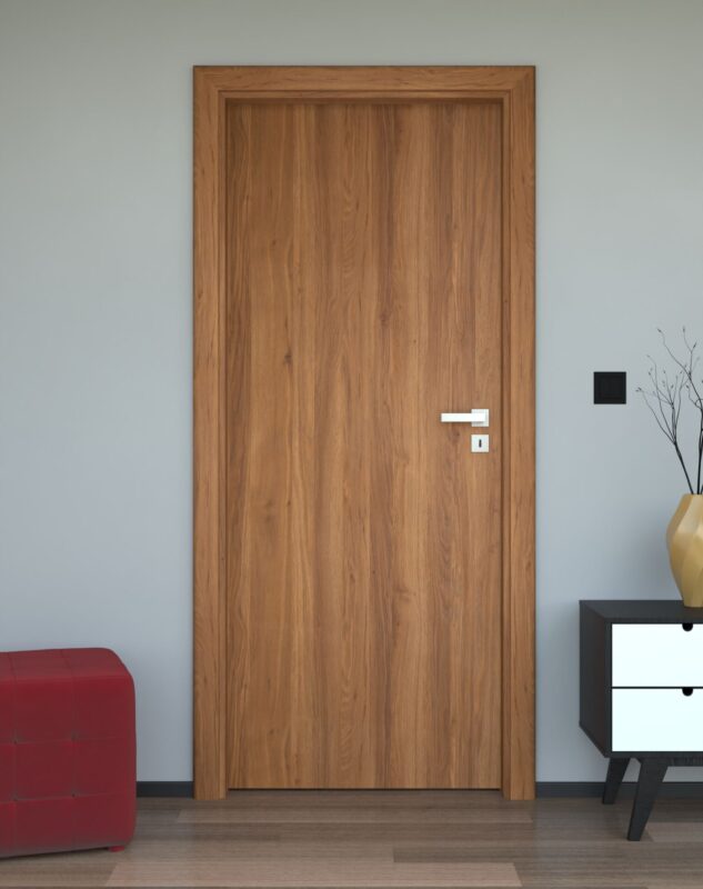 Drzwi wewnętrzne akustyczne Bastion Interior STD-01 z ościeżnicą
