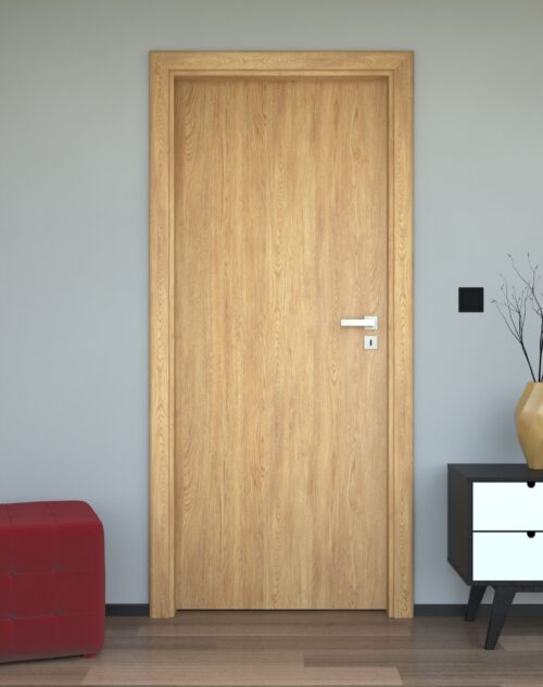 Drzwi wewnętrzne akustyczne Bastion Interior STD-01 z ościeżnicą