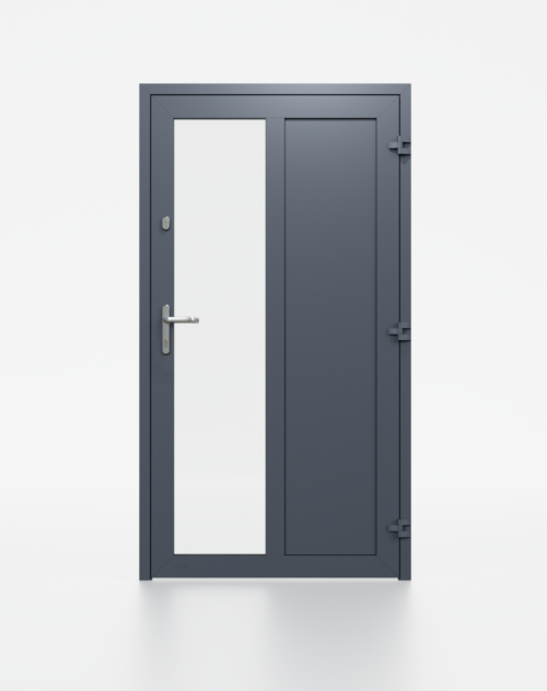 Drzwi aluminiowe 111,5 x 210 cm Aluron AS75 model 5