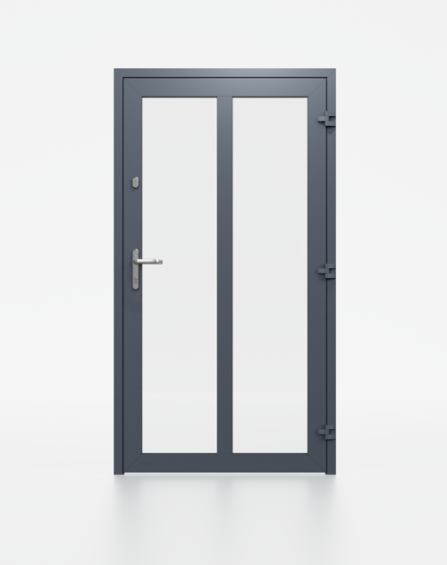 Drzwi aluminiowe 111,5 x 210 cm Aluron AS75 model 6